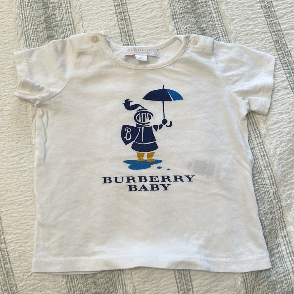 Burberry Baby Graphic T Shirt - 12M
